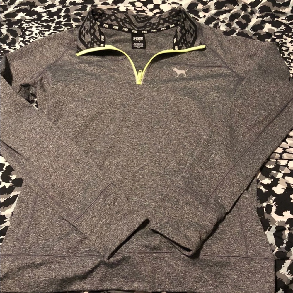 Victoria’s Secret pink half zip